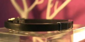 Armband mit Edelstahl Applikation