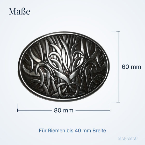 Celtic Garden – Maße