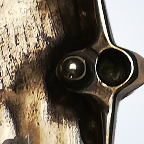 Buut Gelb Glitzer – Detail 3