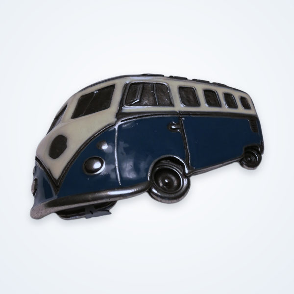 Surfbus Blau – Schräg