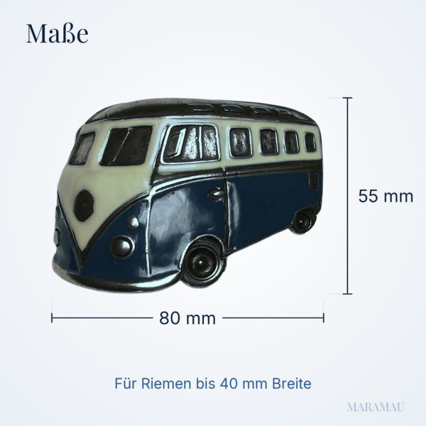Surfbus Blau – Maße