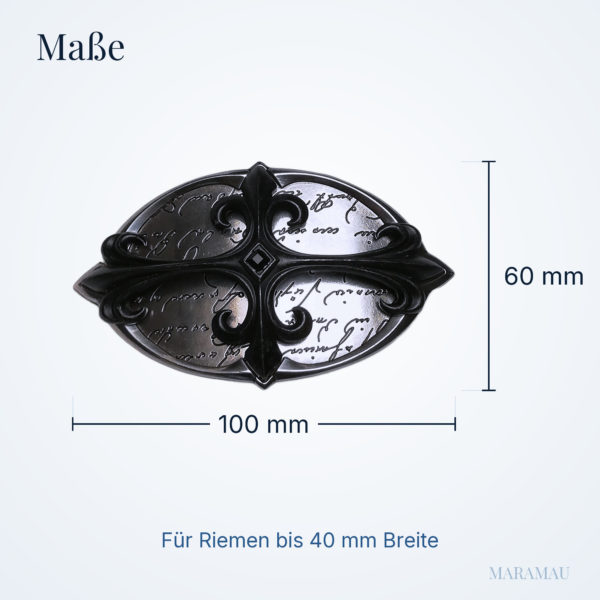 Cross Jet Black – Maße