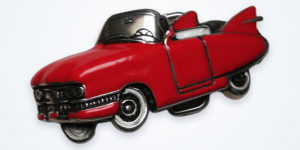 Cadillac Rot – Vorderseite