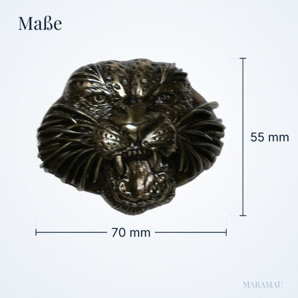 Tiger Gold – Maße