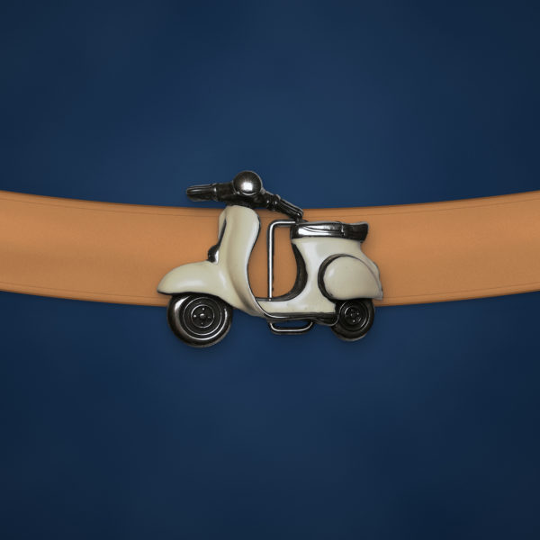 Motorroller "Vespa" – Getragen