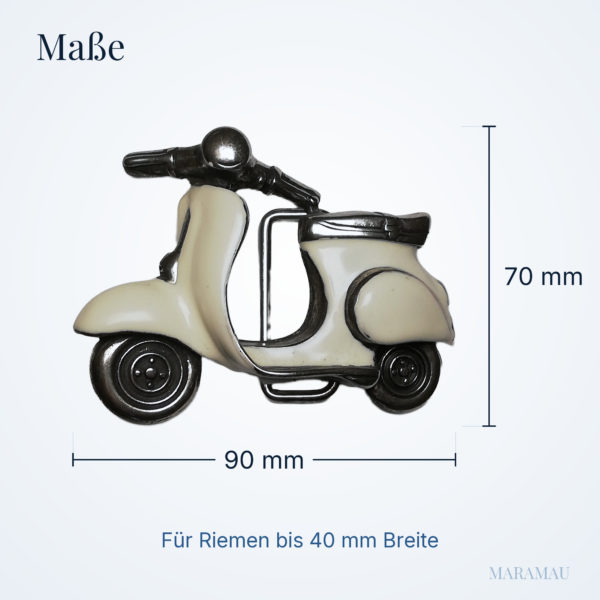 Motorroller "Vespa" – Maße