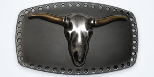 Texas black goldhorn – Vorderseite