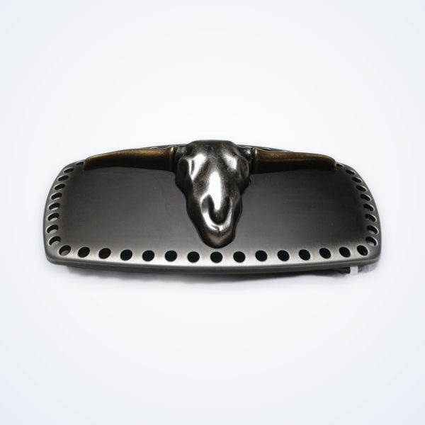 Texas black goldhorn – Schräg
