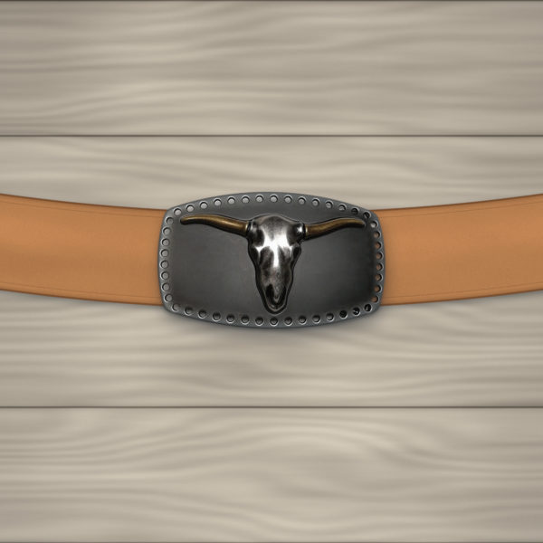 Texas black goldhorn – Getragen