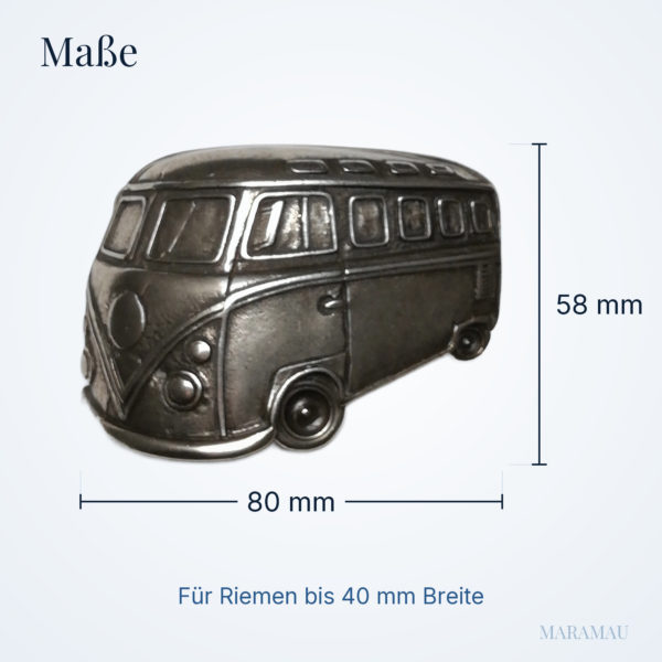 Bus- silver – Maße