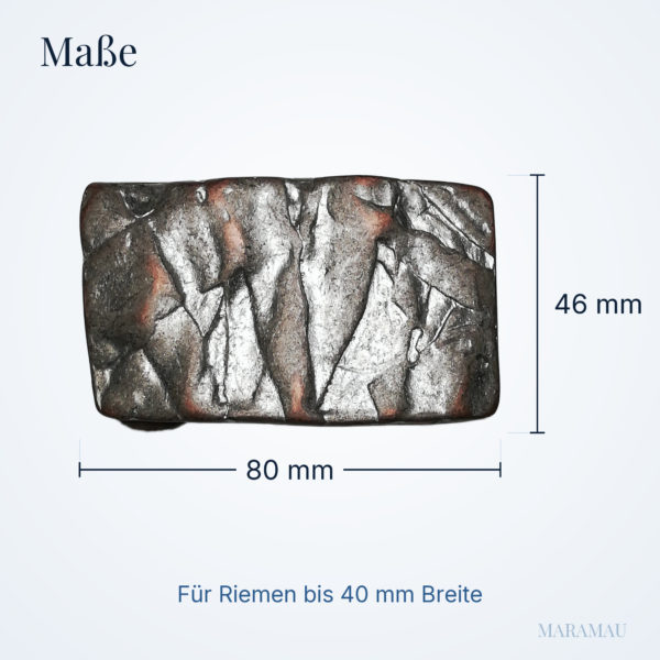 Structur silver – Maße